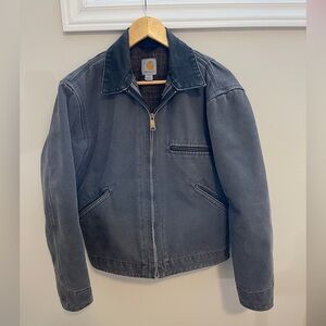 Carhartt J97 Detroit Gray Canvas Work Jacket